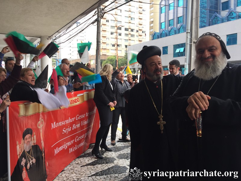 Patriarch Ignatius Aphrem II Visits Syrian Refugees in Curitiba – Brazil