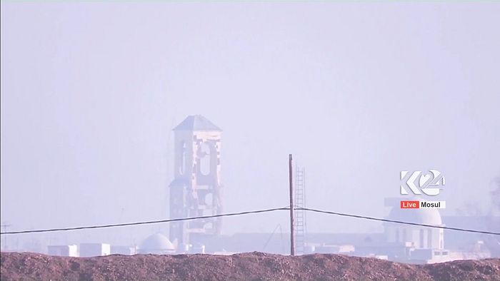 FIRST SERVICE AFTER OCCUPATION BY ISIS CELEBRATED IN QARAQOSH, IRAQ