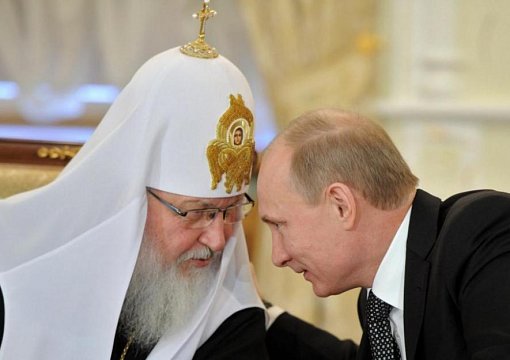 PUTIN SAYS FATHER OF PATRIARCH KIRILL BAPTIZED HIM IN 1952