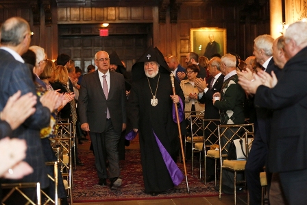 Catholicos of All Armenians Attends Events Dedicated to the AGBU 110th Anniversary