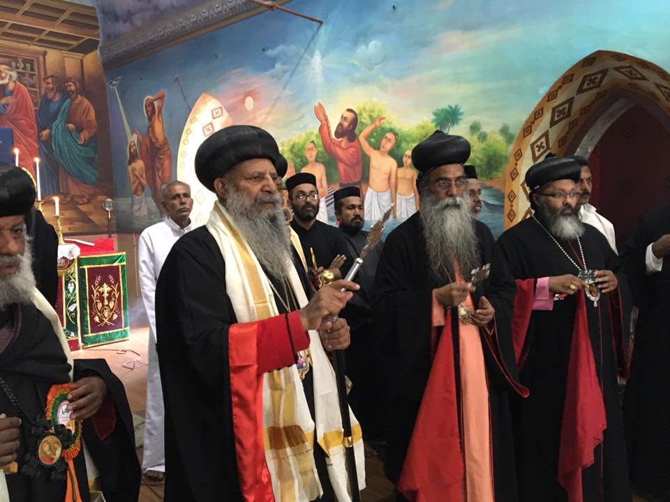 Patriarch Abune Mathias at Niranam Church