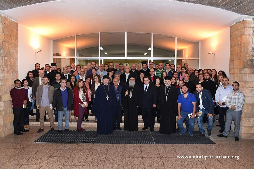 The meeting of His Beatitude John X with the General Assembly Secretariat of the Orthodox Youth Movement