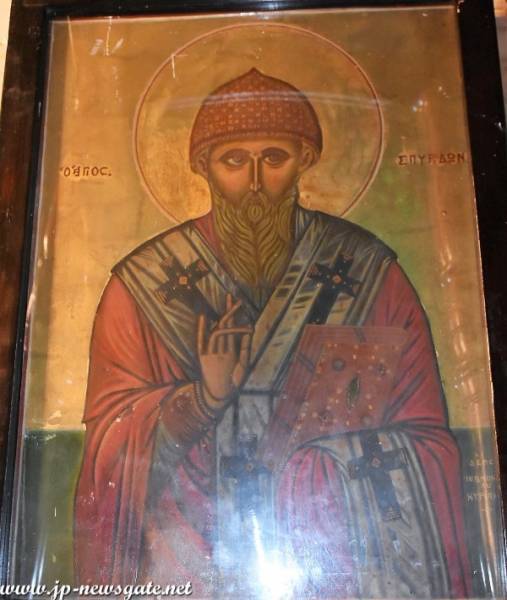 THE FEAST OF ST SPYRIDON AT THE JERUSALEM PATRIARCHATE