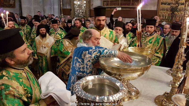 THE THEOPHANY FEAST AT THE JERUSALEM PATRIARCHATE (2017)