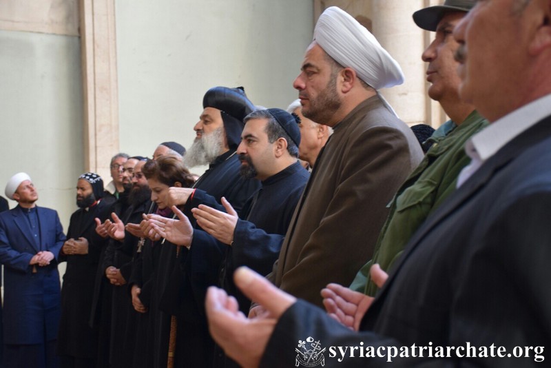 Patriarch Ignatius Aphrem II Visits the Old City of Aleppo