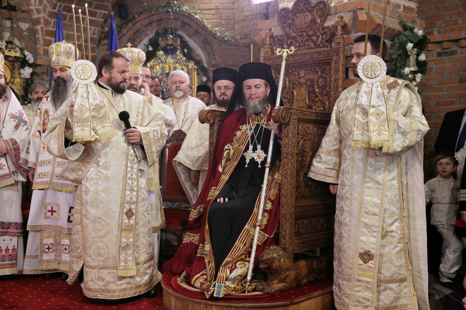 New Bishop of Maramureş and Sătmar, His Grace Justin enthroned in Baia Mare
