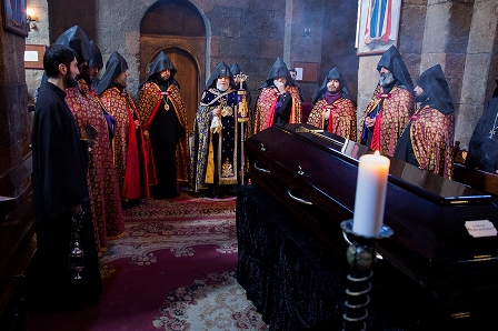 Funeral Rite for the Late Archbishop Mesrob Krikorian