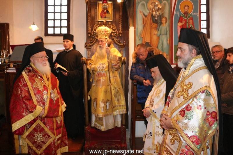 THE FEAST OF ST. SIMEON THE RECEIVER AT THE JERUSALEM PATRIARCHATE