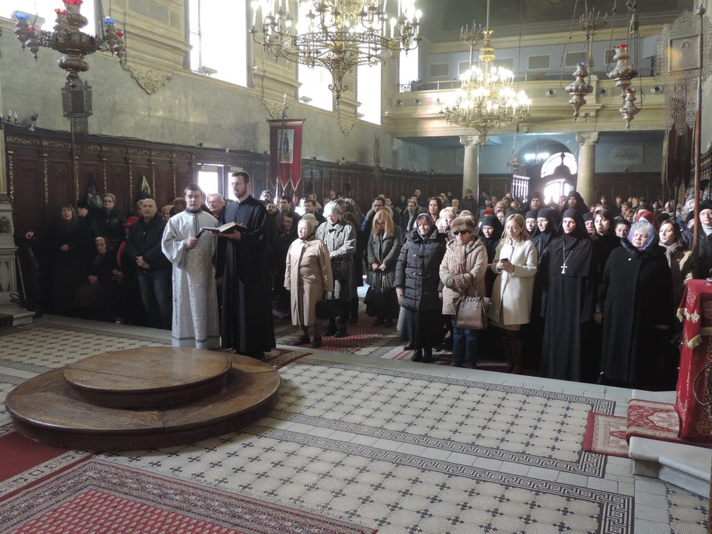 The feast of the Meeting of our Lord solemnly celebrated in Novi Sad