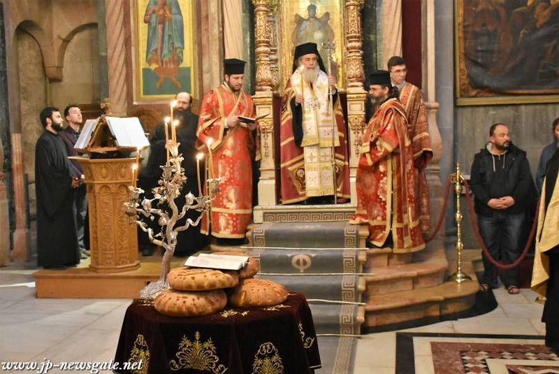 THE FEAST OF THE SUNDAY OF ORTHODOXY AT THE JERUSALEM PATRIARCHATE