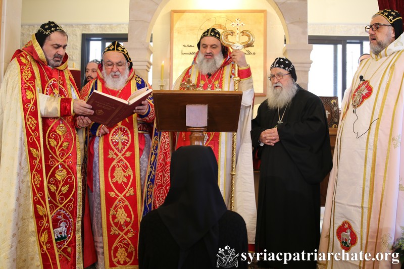 Feast of the Annunciation and Ordination of a Nun