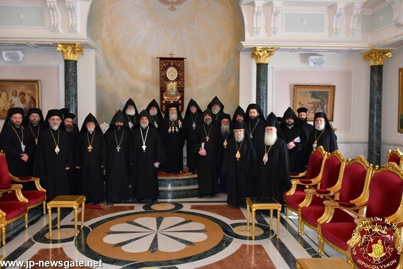 ADDRESS OF H.H.B. THE PATRIARCH OF JERUSALEM TO THE ARMENIAN PATRIARCHATE ON THEIR CELEBRATION OF EASTER