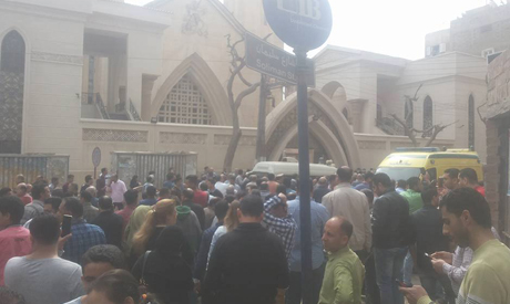 At least 15 dead after blast near church in Egyptian city 90km from Cairo – report