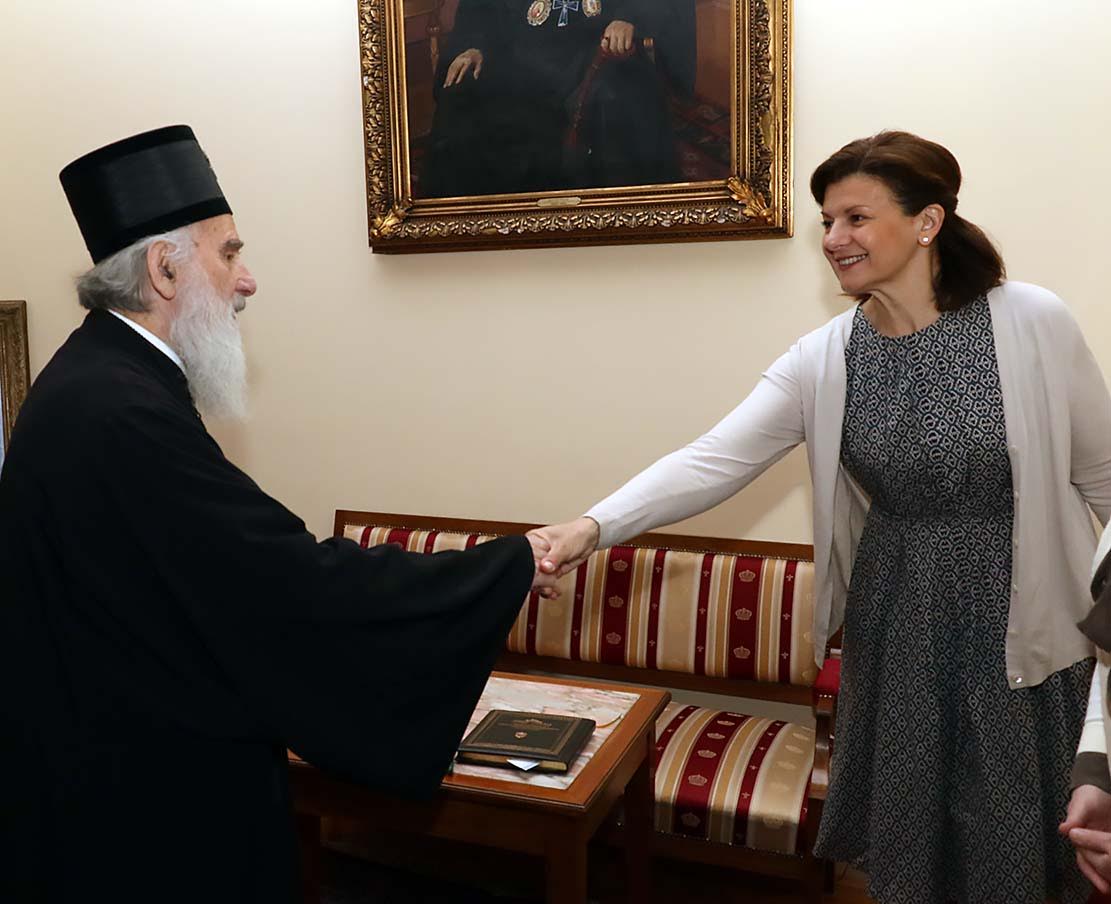 Serbian Patriarch received Permanent Coordinator of UN in Serbia