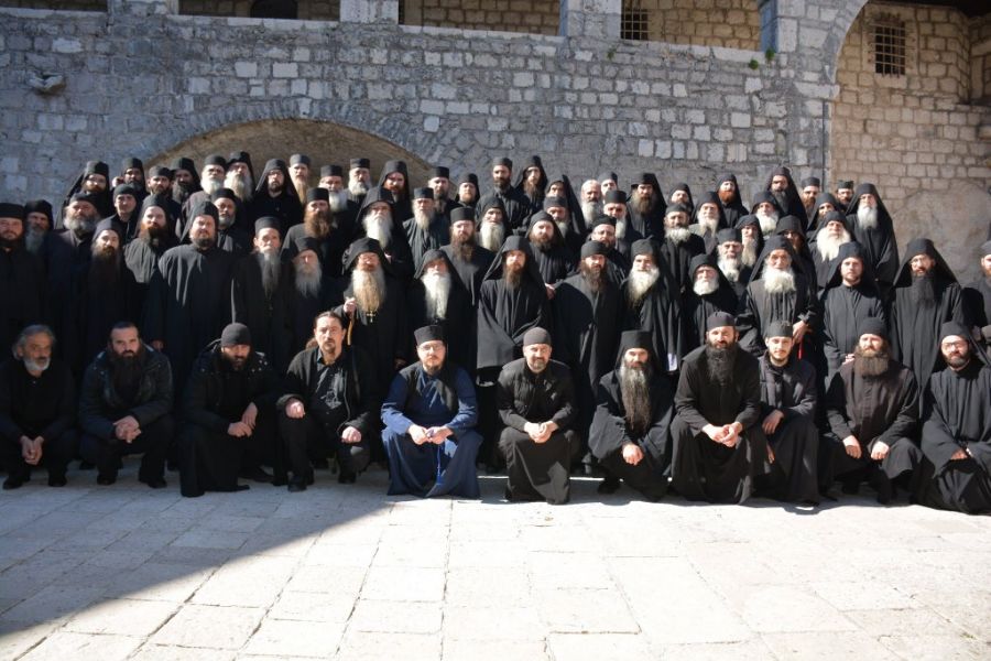Monastic assembly from the Metropolitanate of Montenegro-Littoral