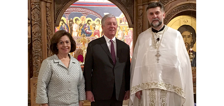 The Serbian Royal Couple at Fundraising Events in Boston in Aid of Cancer Patients Care in Serbia