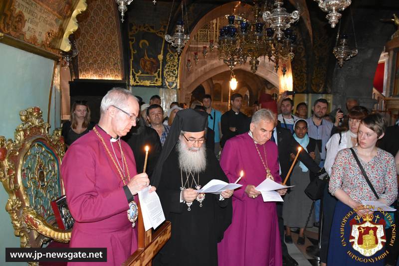 THE ARCHBISHOP OF CANTERBURY VISITS THE CHURCH OF THE RESURRECTION