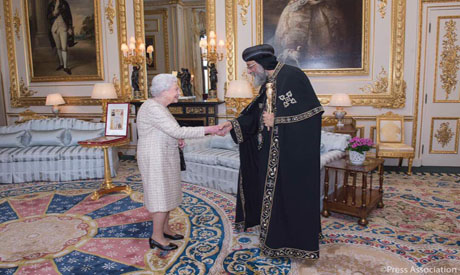 Historic Meeting of Queen Elizabeth II & Pope Tawadros II of Alexandria