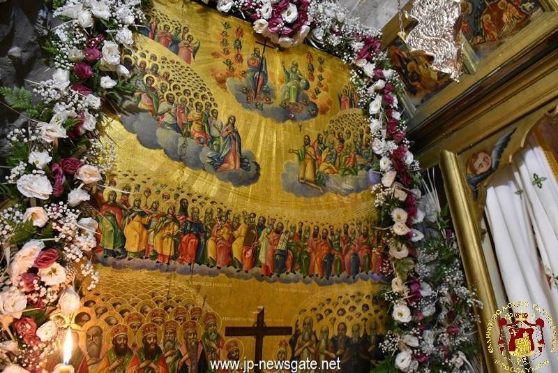 THE FEAST OF ALL SAINTS AT THE JERUSALEM PATRIARCHATE (2017)