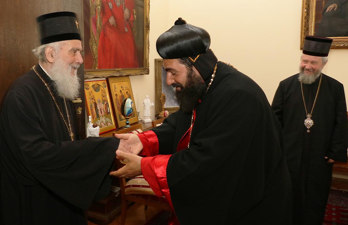 Serbian Patriarch met representatives of the Syrian-Jacobite Church