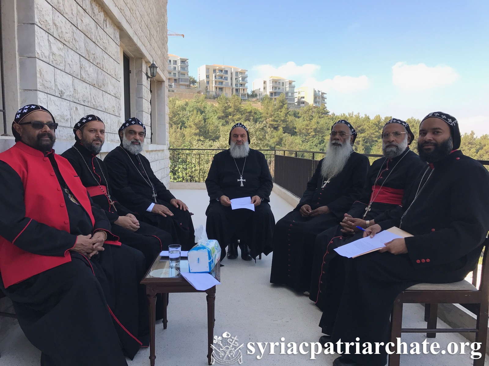 Delegation from the Regional Episcopal Synod in India Visits Patriarch Ignatius Aphrem II