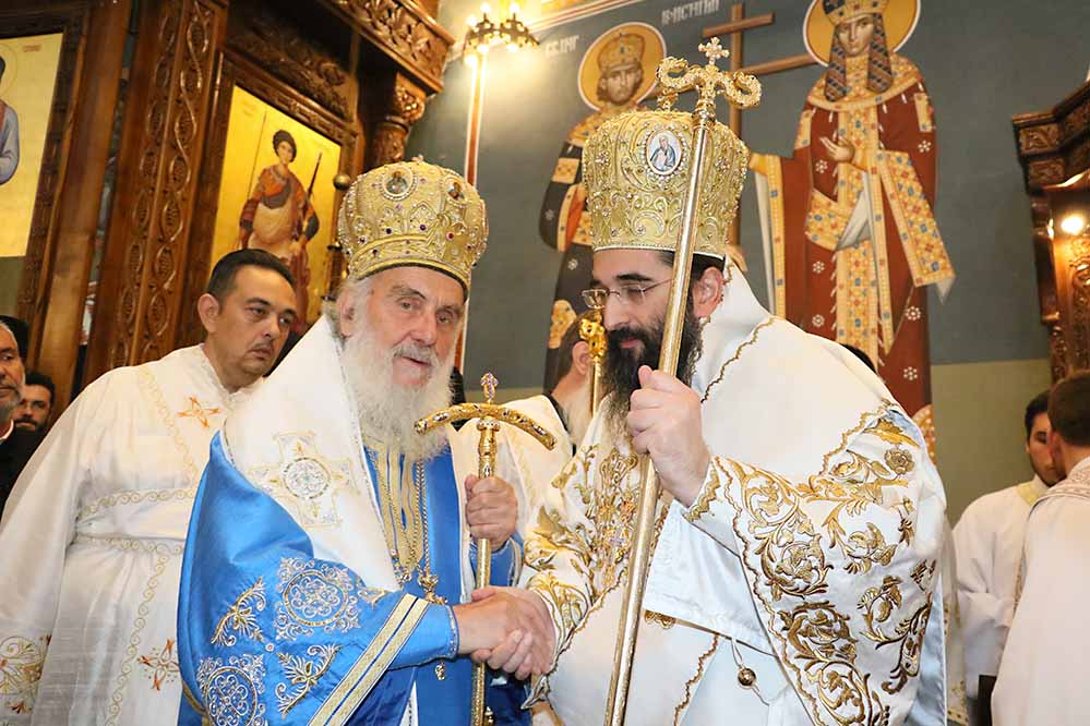 Bishop Arsenije of Nis enthroned