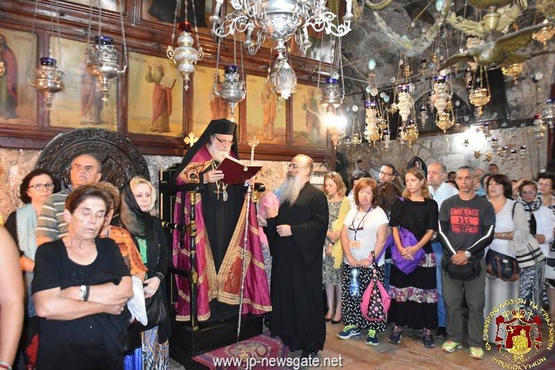 THE FEAST OF THE NATIVITY OF THEOTOKOS AT THE JERUSALEM PATRIARCHATE