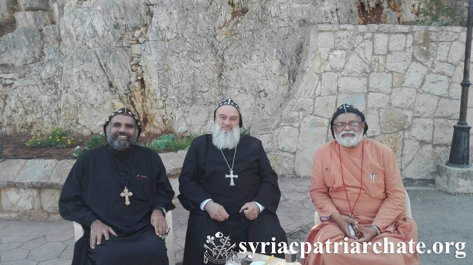 Patriarch Ignatius Aphrem II receives Metropolitans from Malankara Church
