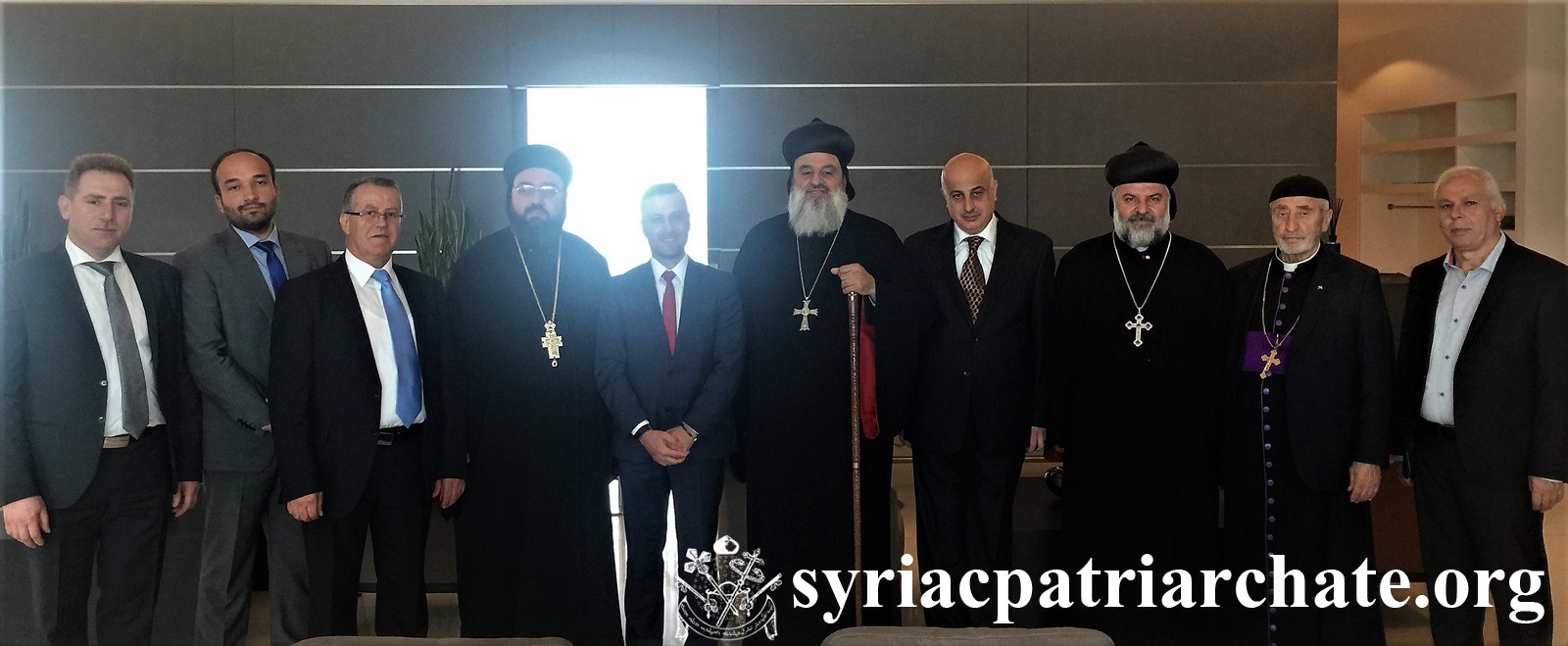 Patriarch Ignatius Aphrem II Arrives in Brussels for the first Apostolic Visit