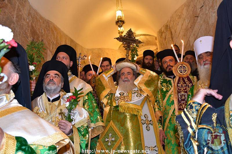 THE FEAST OF THE EXALTATION OF THE SACRED CROSS AT THE JERUSALEM PATRIARCHATE – 2017
