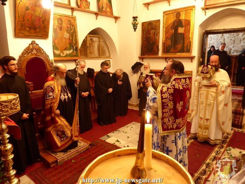 THE FEAST OF THE HOLY FIRST MARTYR  THECLA AT THE JERUSALEM PATRIARCHATE – 2017