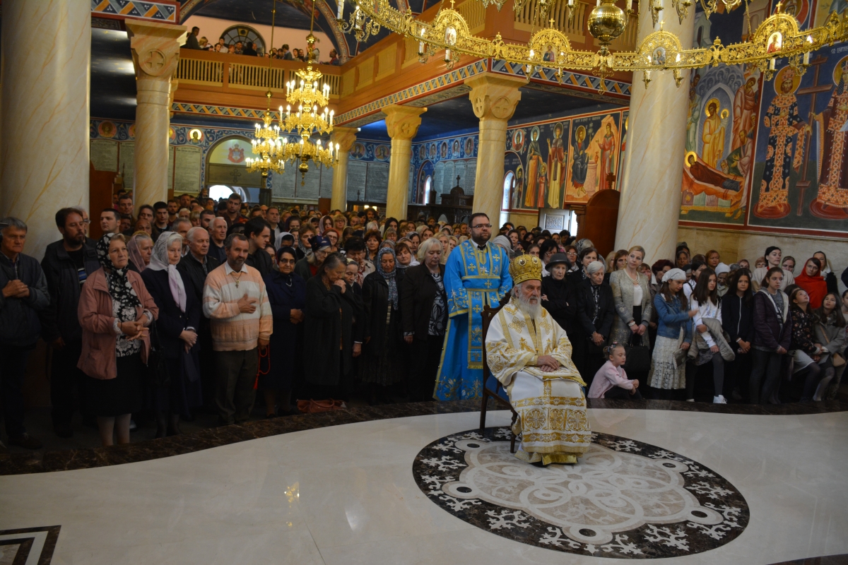 Patron Saint-day of the church of the Protection of the Most Holy Mother of God in Belgrade