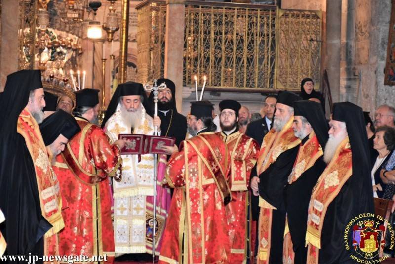 THE CELEBRATION OF 28TH OCTOBER 1940 AT THE JERUSALEM PATRIARCHATE