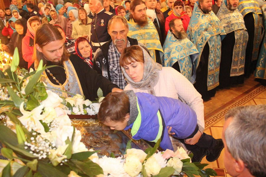 The Kursk Root Icon of the Mother of God “of the Sign” Visits Shchigrovsk Diocese of the Kursk Metropoliate of the Russian Orthodox Church