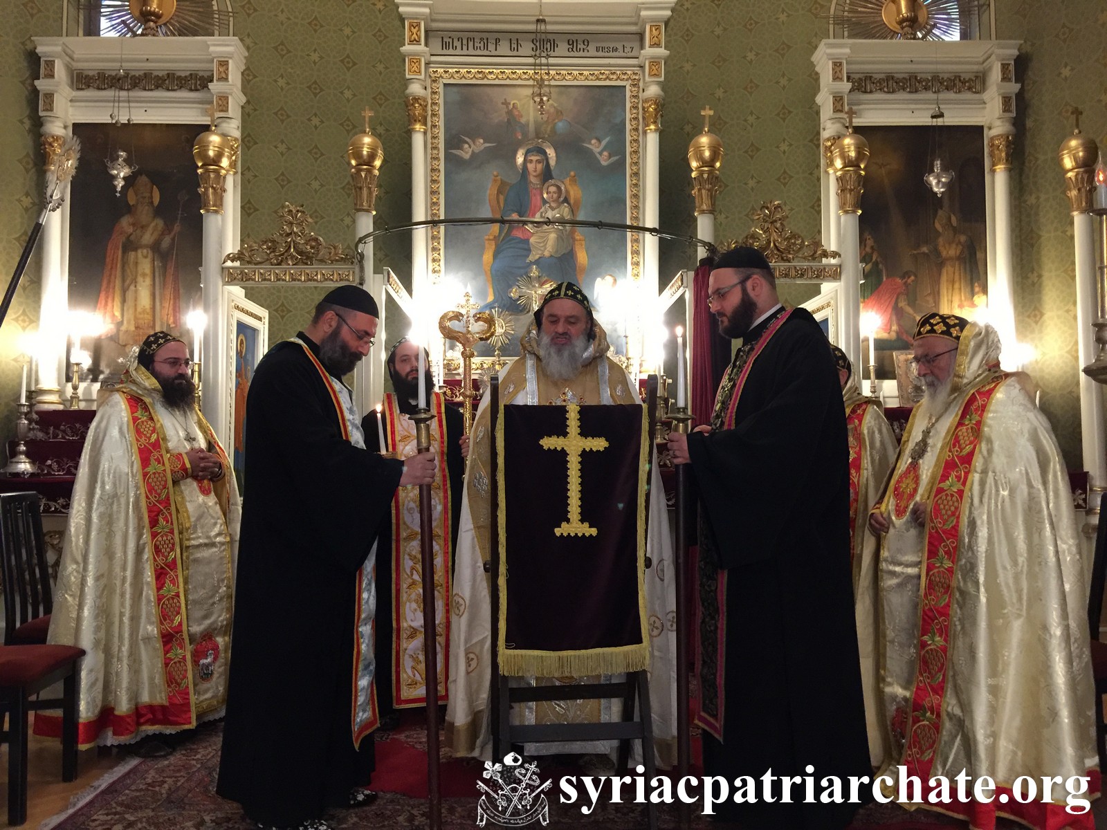 Holy Qurobo at the Armenian Church of Bucharest