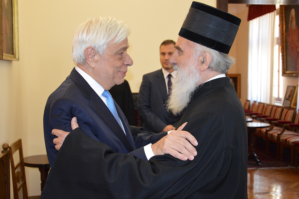 President of Greece had an audience with Serbian Patriarch