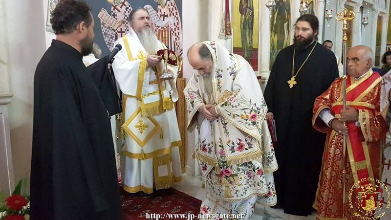 THE FEAST OF THE SYNAXIS OF THE ARCHANGELS AT THE JERUSALEM PATRIARCHATE