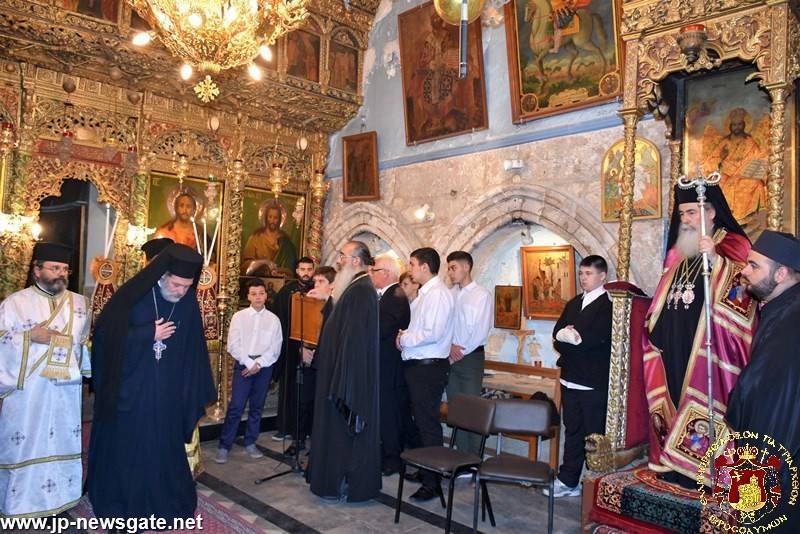 THE FEAST OF ST. JAMES THE BROTHER OF GOD AT THE JERUSALEM PATRIARCHATE