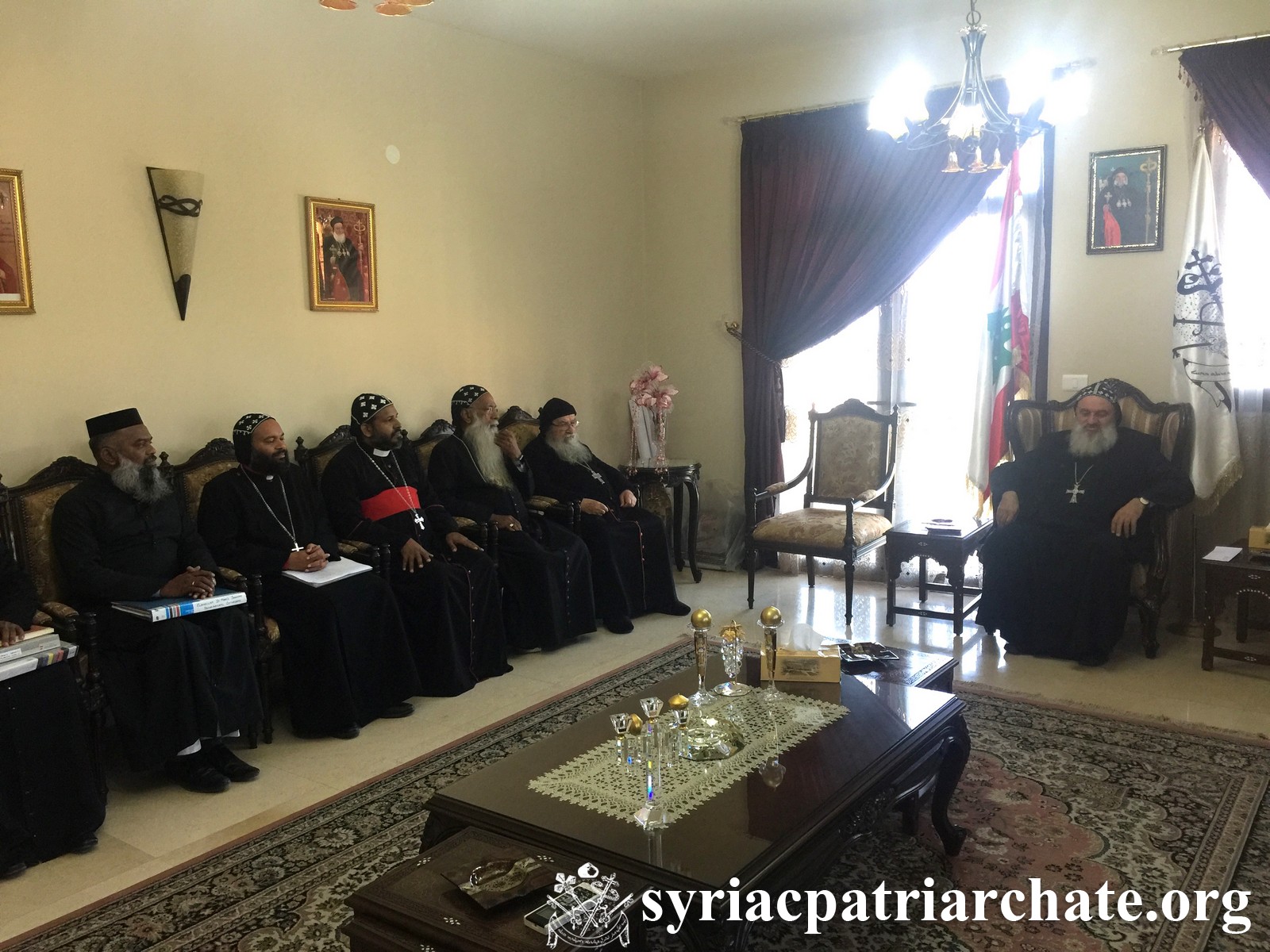 Syriac Orthodox Church Delegation from India Visits Patriarch Ignatius Aphrem II