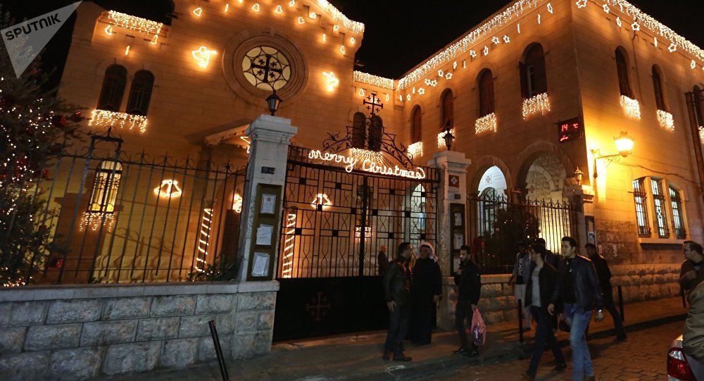 Syrian Christians Praising Revival of Homeland by Celebrating Christmas