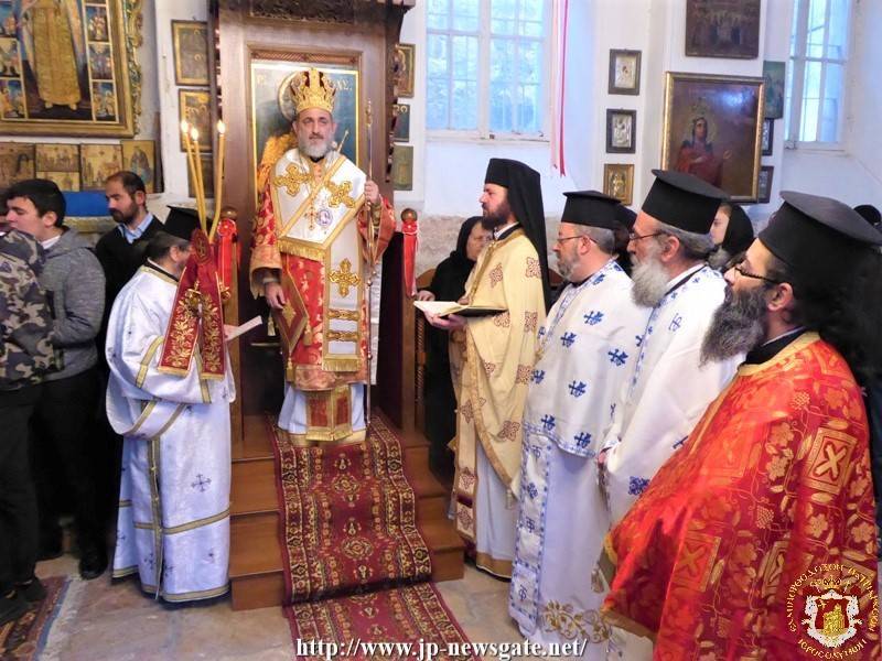 THE COMMEMORATION OF ST. CATHERINE AT THE JERUSALEM PATRIARCHATE
