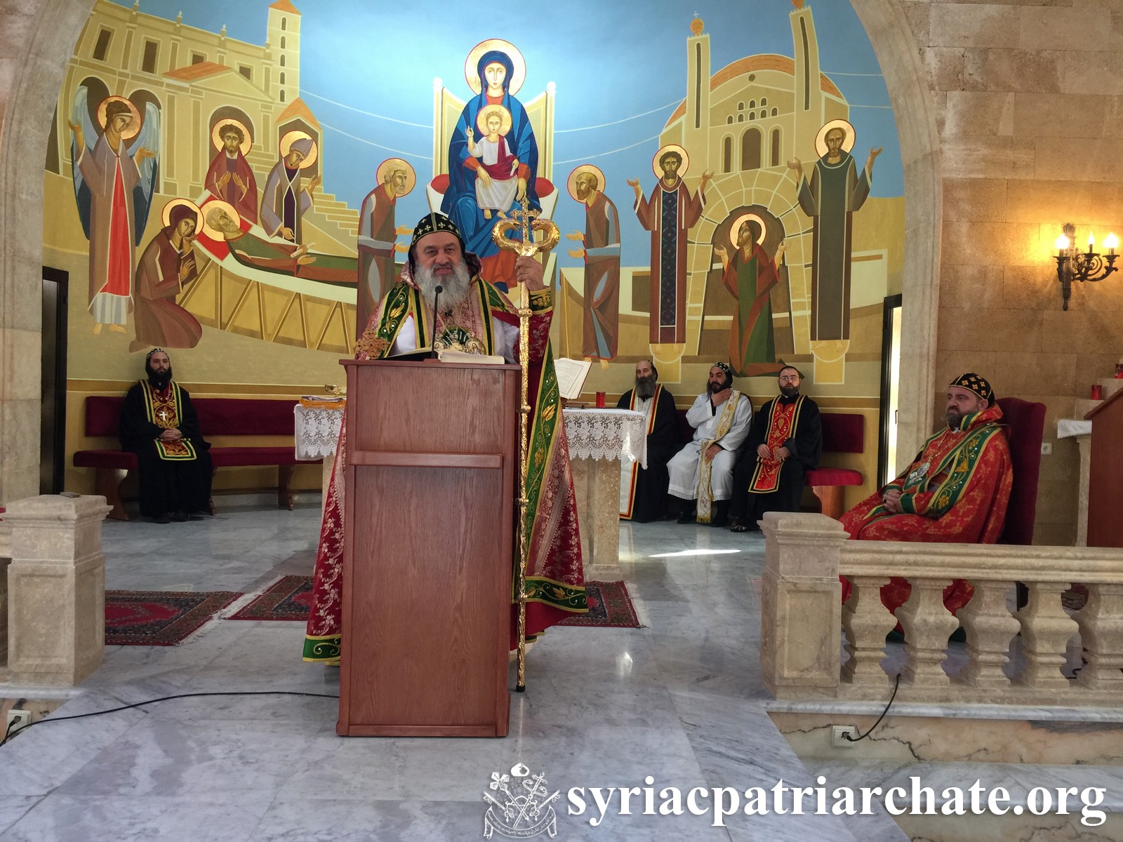 Holy Qurobo at St. Risha Church in Latakia