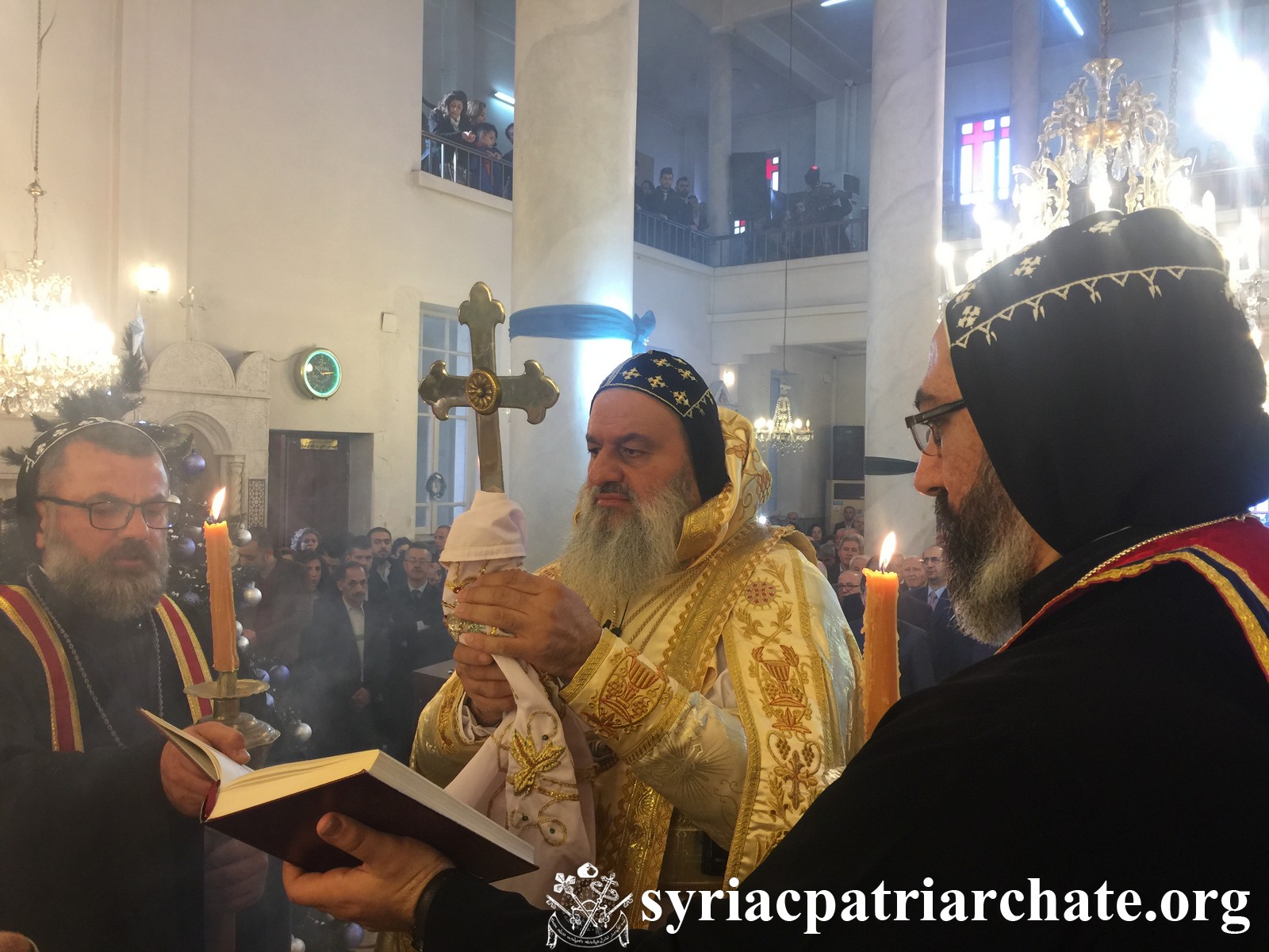 Christmas Holy Qurobo in Damascus