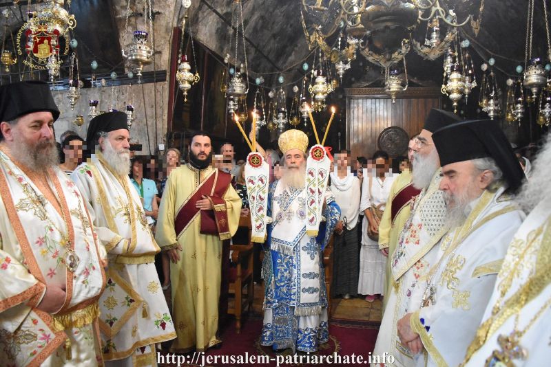 THE FEAST OF THE DORMITION OF THEOTOKOS AT THE JERUSALEM PATRIARCHATE