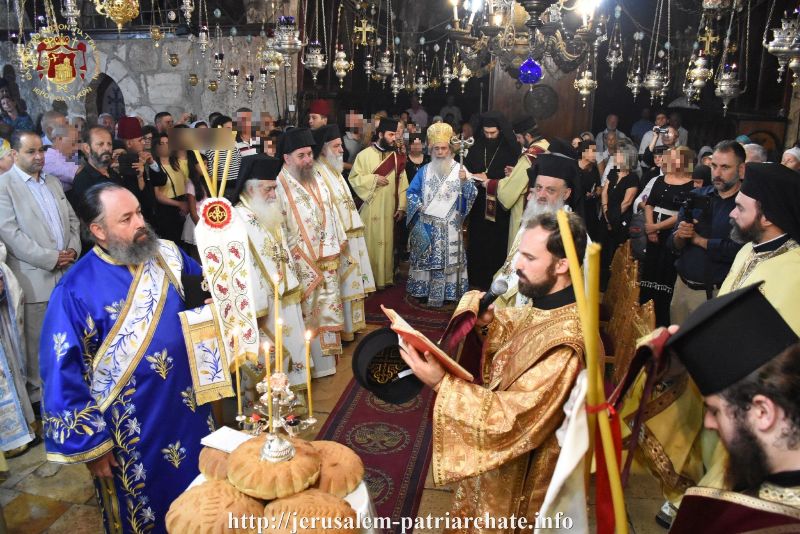 THE FEAST OF THE DORMITION OF THEOTOKOS AT THE JERUSALEM PATRIARCHATE ...