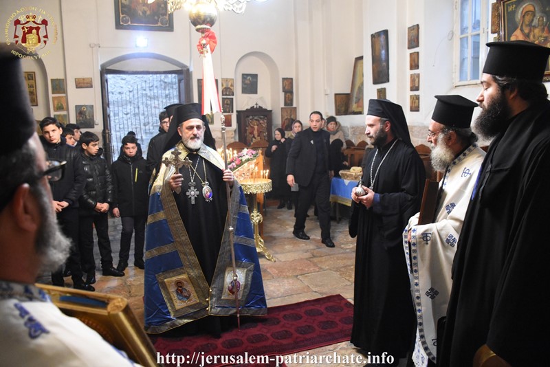 THE FEAST OF THE HOLY GREAT MARTYR CATHERINE AT THE JERUSALEM PATRIARCHATE