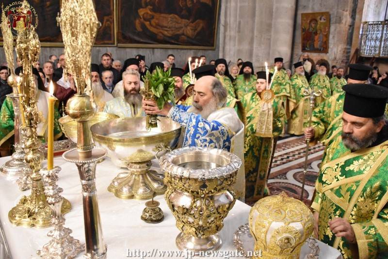 THE FEAST OF EPIPHANY AT THE JERUSALEM PATRIARCHATE