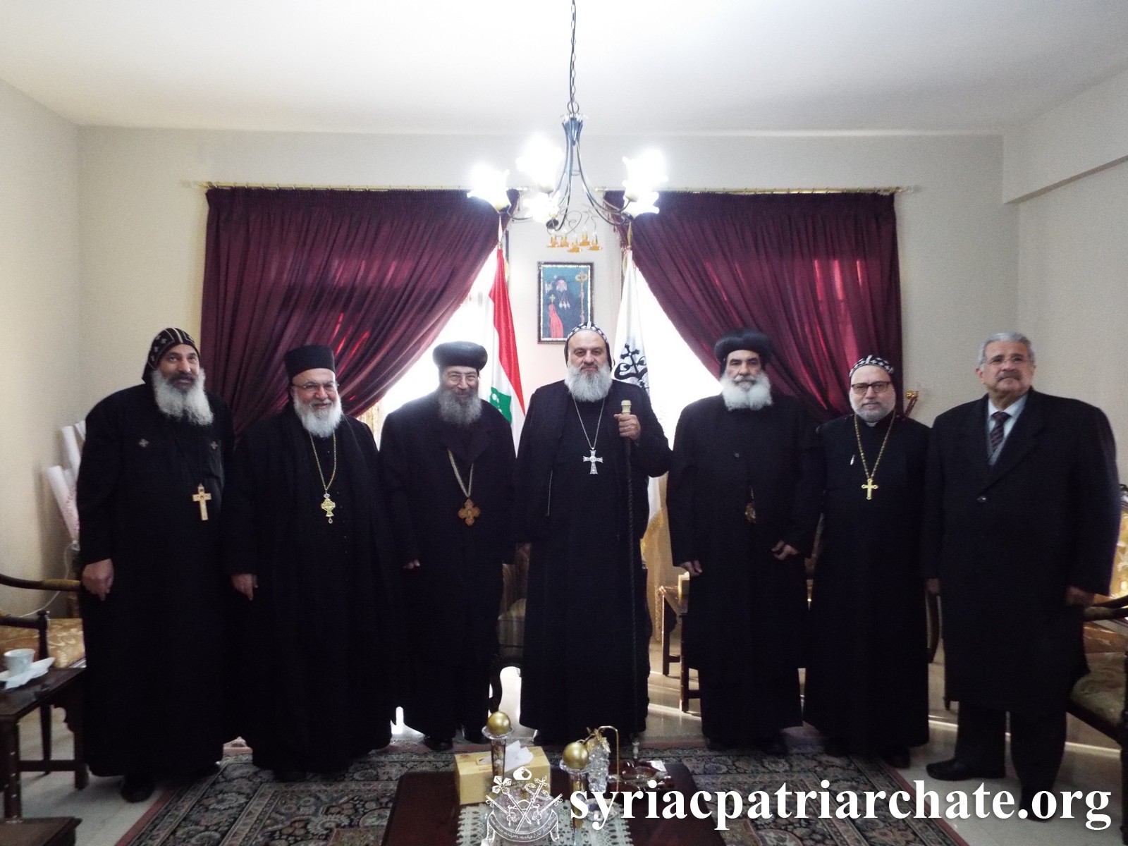 Coptic Orthodox Church Delegation Visits the Syriac Orthodox Patriarchate