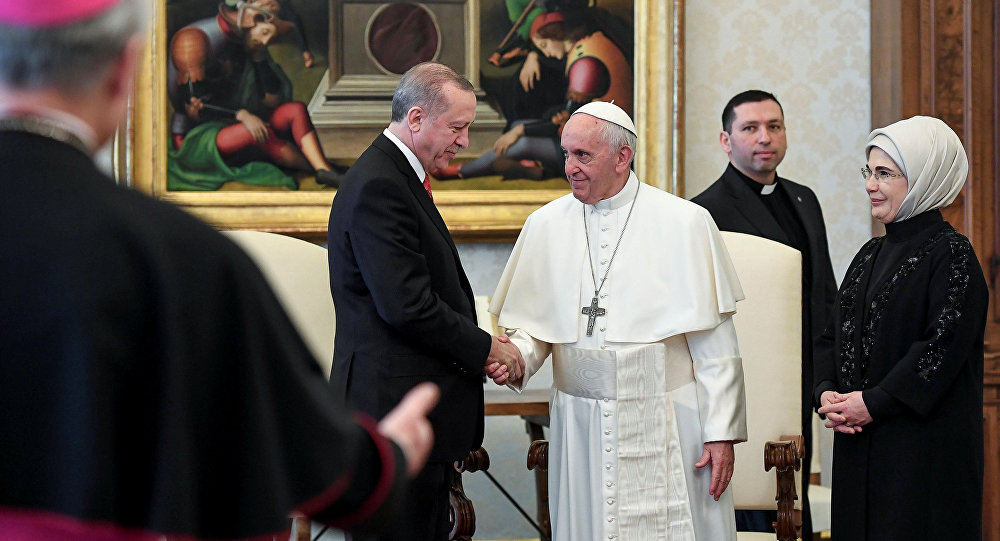 Pope Francis, Erdogan Call For Keeping Jerusalem’s Status