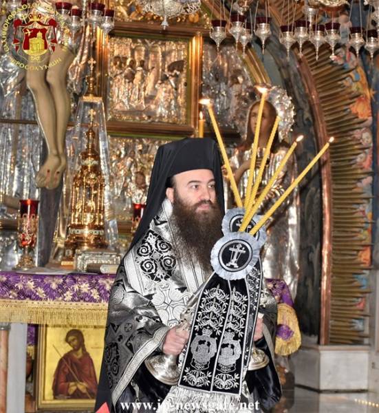 THE FIRST PRE-SANCTIFIED LITURGY OF THE HOLY & GREAT LENT AT THE JERUSALEM PATRIARCHATE